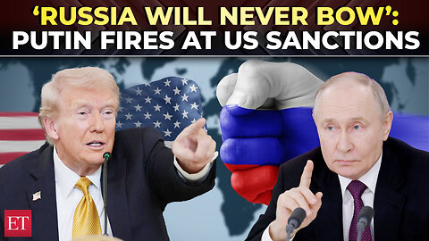 ‘Unfriendly moves won’t break us’: Putin slams US sanctions, says ‘Russia will never bow down’