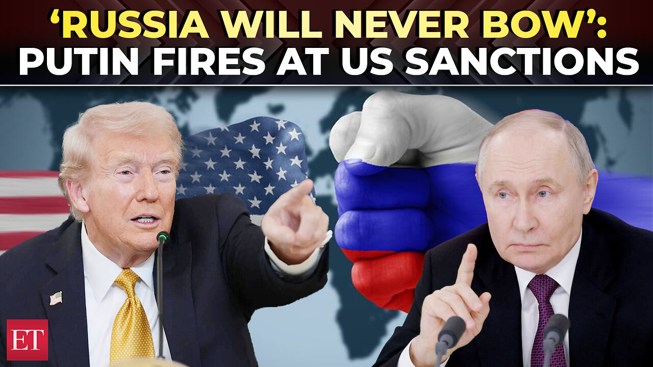 ‘Unfriendly moves won’t break us’: Putin slams US sanctions, says ‘Russia will never bow down’