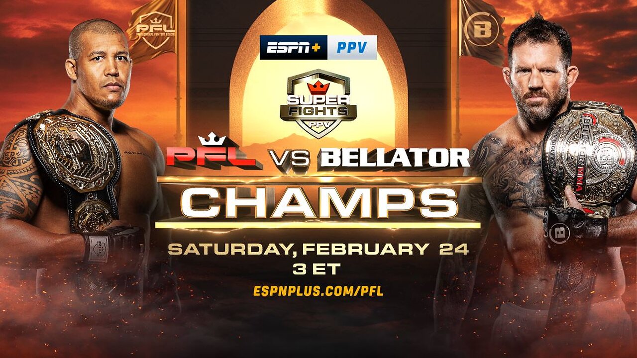 PFL vs Bellator PRELIMS Feb 24 2024
