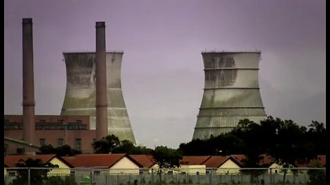 Athlone Power Station Cooling Towers Implosion