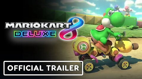 Mario Kart 8 Deluxe - Booster Course Pass - Official 96 Courses Trailer