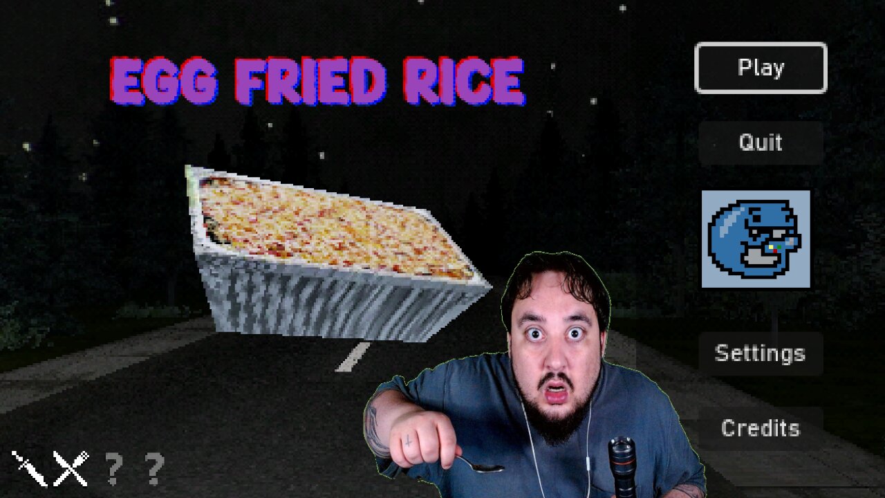 SCARY HORROR GAME WHERE WE TRY TO ENJOY SOME EGG FRIED RICE - EGG FRIED RICE