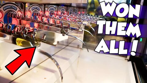 WINNING ALL OF THE PRIZES FROM STACKER!