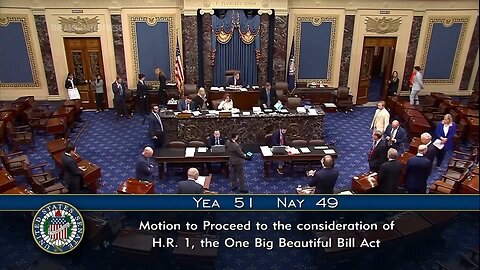 Senate Republicans advance President Donald Trump’s Big Beautiful Bill after dramatic late-night vote