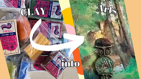 Polymer Clay Bookmarks-The Little Bridge, Pontoise