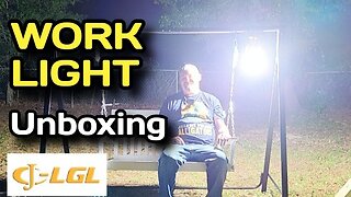 Unboxing of the JC-LGL 150W Pro Series Work Light