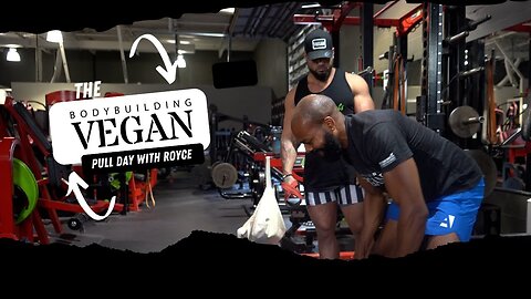 Mi40 Pull Day with Royce and the BodybuildingVegan