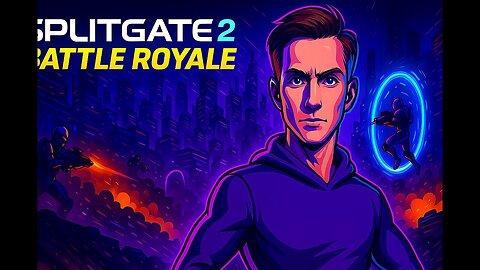 Ai made my thumbnail (Splitgate 2)