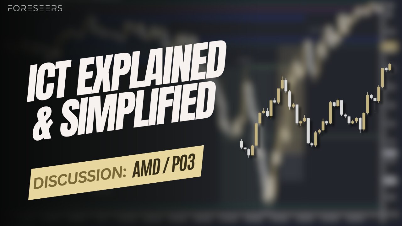 NO BS ICT EXPLAINED: EP #7 - Accumulation, Manipulation, Distribution (AMD) / Power of 3 (PO3)