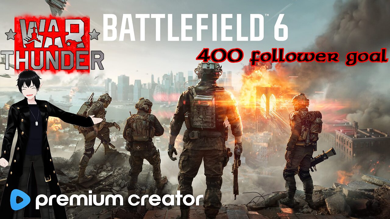 [Vtuber]War thunder and Battlefield 6!