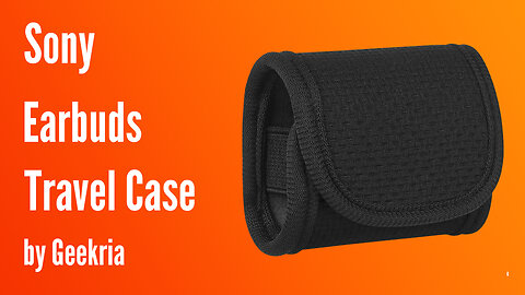 Sony Ecarbuds Case | Geekria