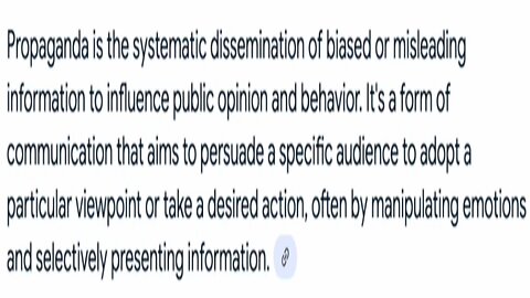 WITH WAR COMES PROPAGANDA! VET YOUR INFORMATION !!!