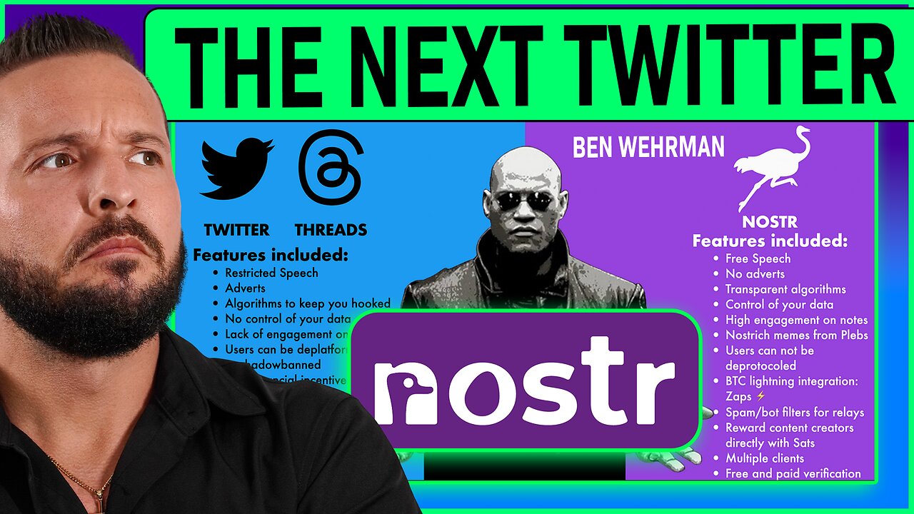 WHAT IS NOSTR? THE GREATEST FREE SPEECH TOOL EVER CREATED