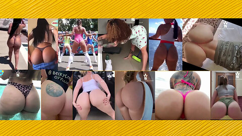 EBONY TWERK COMPILATION 71 - Big bank tiktok challenge ❤️‍ClipchampGirls 2025