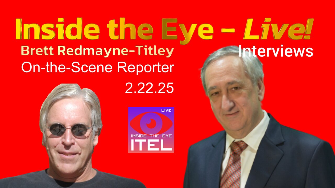 Inside the Eye - Live! Interviews - Brett Redmayne-Titley - On the Scene Reporter