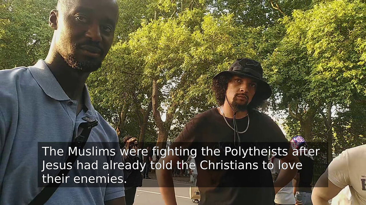 Christian vs Muslim - Forced Conversions To Islam In The Quran At Speakers Corner