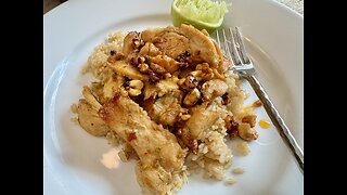 Easy Spicy Thai Chicken with Lime & Cashews - Ready in 20 Minutes!