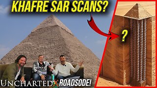 Khafre Pyramid SAR Scan Results, the Well Shaft, and Vase News! Roadsode pod, recorded in Egypt!