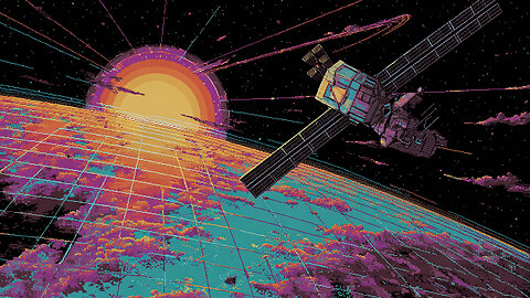 Retro Satellite