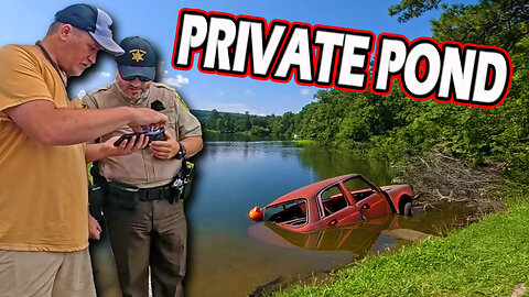 SUV Found In Private Pond While Searching For Missing Man!