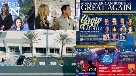 Clay Clark | How to Grow a Real Business That Sales Real Products & Real Services to Real People + ThrivetimeShow.com December 4-5 2025 Business Growth Conference + How to Grow a Candle Company & Limousine Company