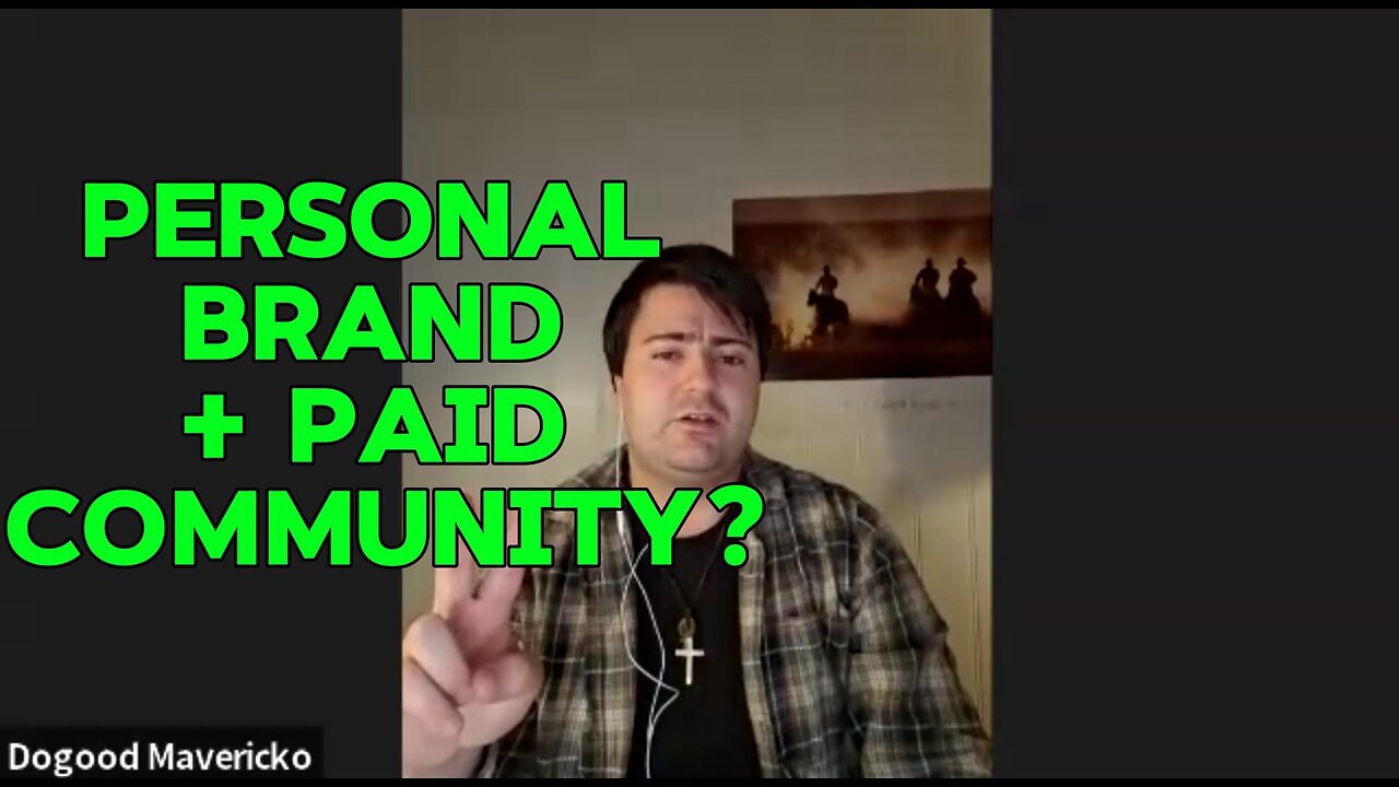 Using A Personal Brand To Launch And Grow A Paid Community? |EP #78