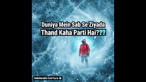 Duniya Main Sab Se Ziyada Thand Kaha Parti Hai...