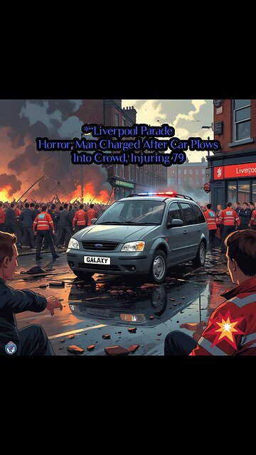 Liverpool Parade Horror: Man Charged After Car Plows Into Crowd, Injuring 79!"