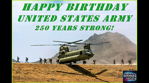 Happy 250th Birthday United States Army..."HOORAH"