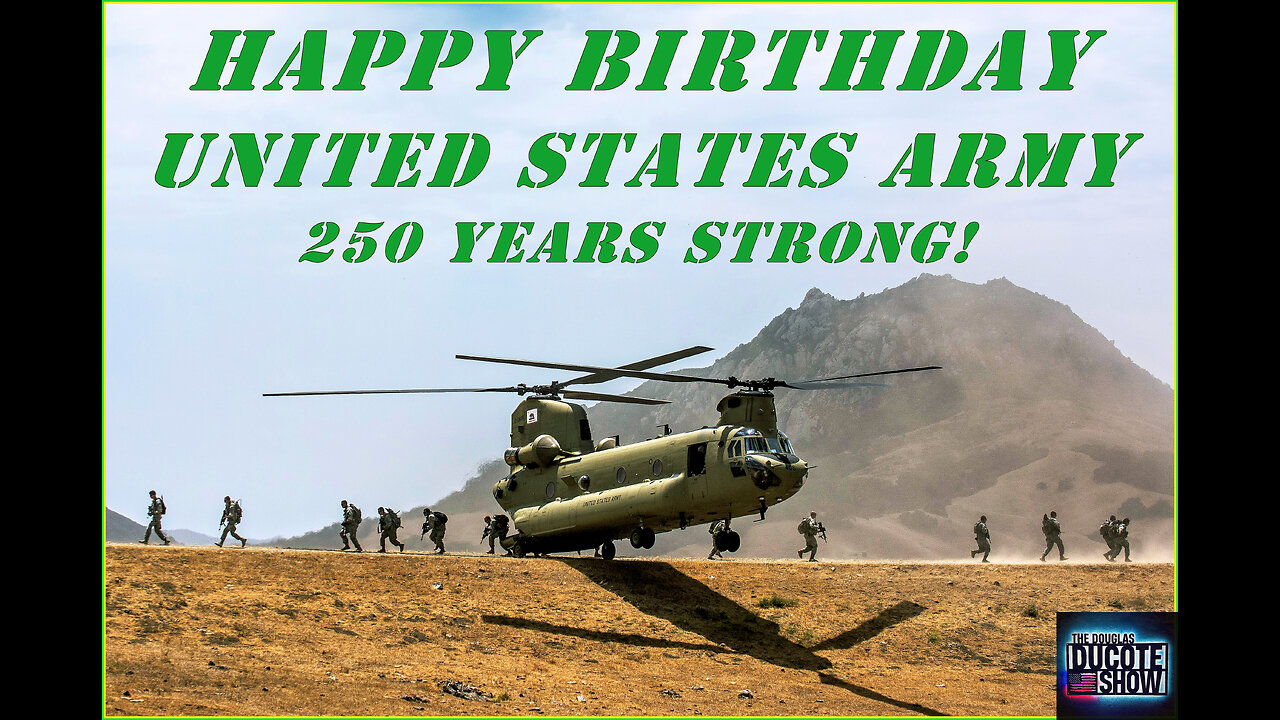 Happy 250th Birthday United States Army..."HOORAH"