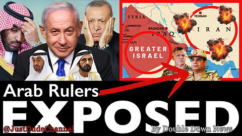 Arab Leaders CAUGHT Helping Israel Attack Iran AND Gaza | Double Down News
