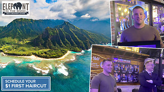 Tulsa Men's Haircuts | 2026 Elephant In The Room Hawaii Vacation Winner! Experience for First Tulsa Men's Haircut for $1 Today At: www.EITRLounge.com + Congratulations to the 2026 Hawaii Vacation Winner MICHAEL WITHAM!!!