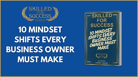 Book + Workbook Bundle for Entrepreneurs | 10 Mindset Shifts Every Business Owner Must Make