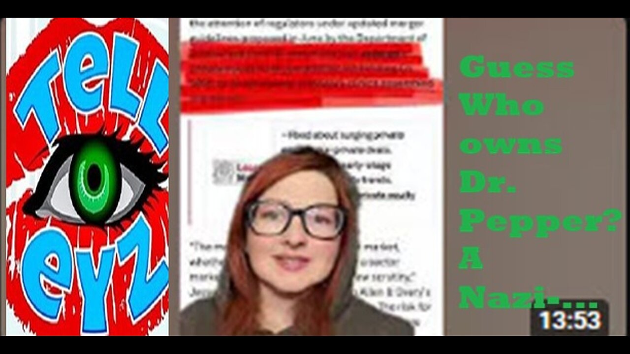 Who owns Dr. Pepper? A Nazi.......