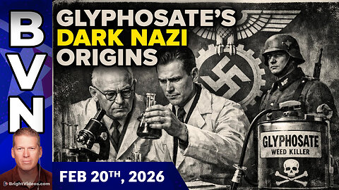 The Dark NAZI Origins of Glyphosate Weed Killer Nerve Agent