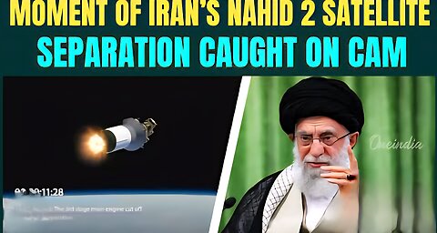 BREAKING: Iran Unveils NAHID 2 Space Footage In Defiant Breakthrough Amid Western Sanctions