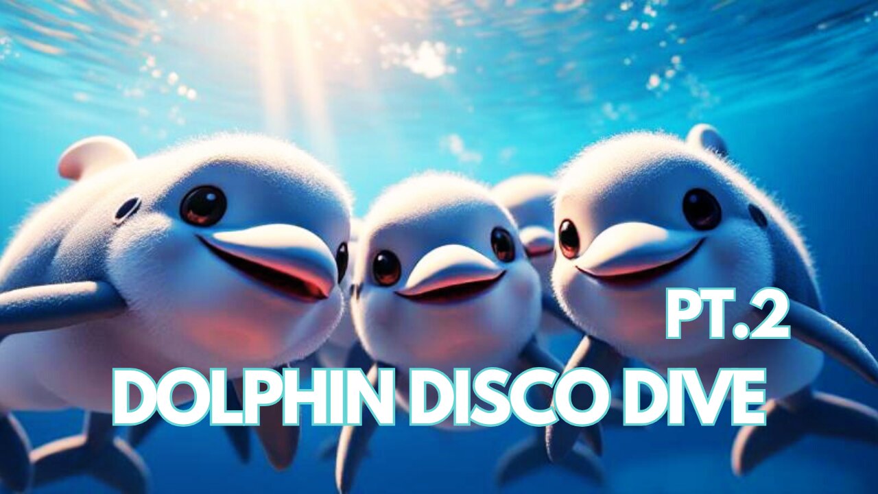 Dolphin Disco Dive: Swim, Spin & Shine Pt.2!🐬✨