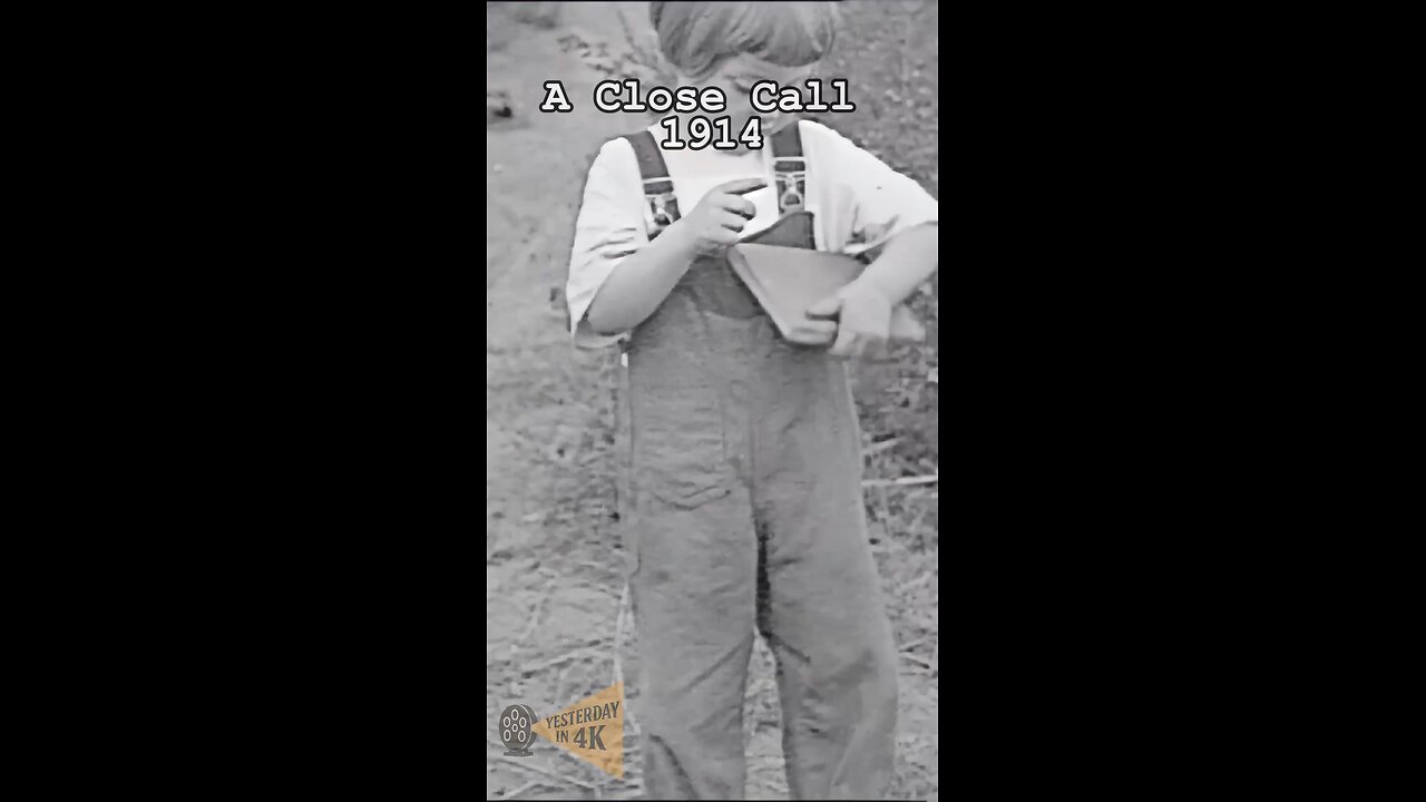 A Close Call 1914 Restored HD