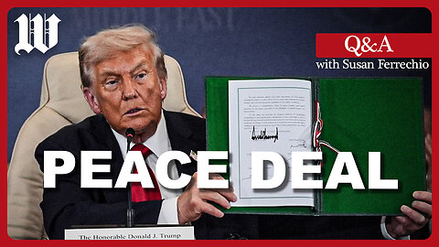 Israel-Hamas accord cements Trump’s legacy as peacemaker president