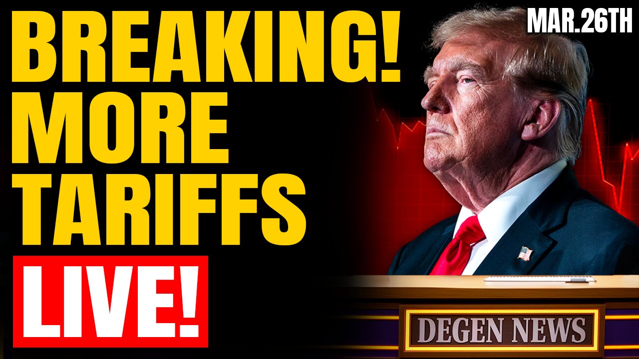 STOCKS CRASH! Trump Announces New Tariffs || The MK Show