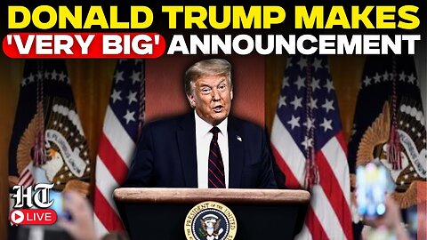 Donald Trump Live | US President Trump Makes Very Important Announcement | White House | Oval Office