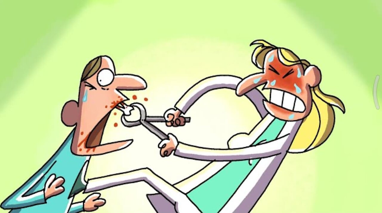 Pulling The Wrong Tooth | Cartoon Box 240 | By FRAME ORDEr | Funny Dentist Cartoon