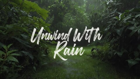 Gentle Rain Sounds to Unwind and Sleep Well🌧️