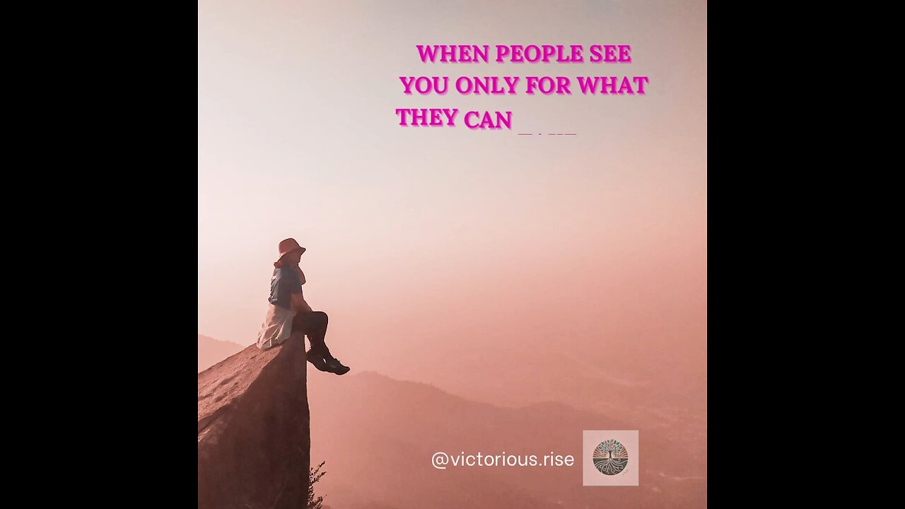 You Are More Than What You Give