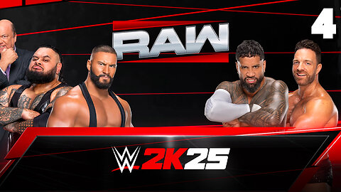 WWE 2K25 Raw September 1st 2025 - Match 4: DESTROYED!