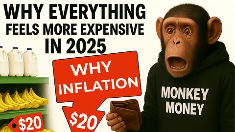 Why Everything Feels More Expensive in 2025 | Inflation Explained in Monkey Style