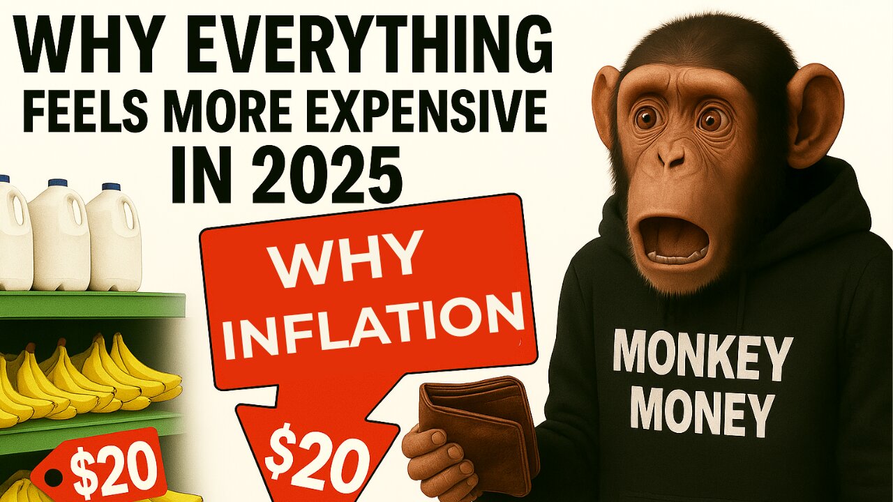 Why Everything Feels More Expensive in 2025 | Inflation Explained in Monkey Style