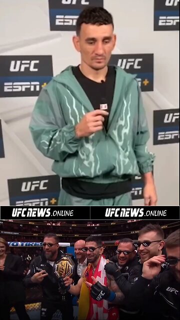 💭 Max Holloway’s dream UFC night: “Me vs. Topuria 2 as the co-main event.