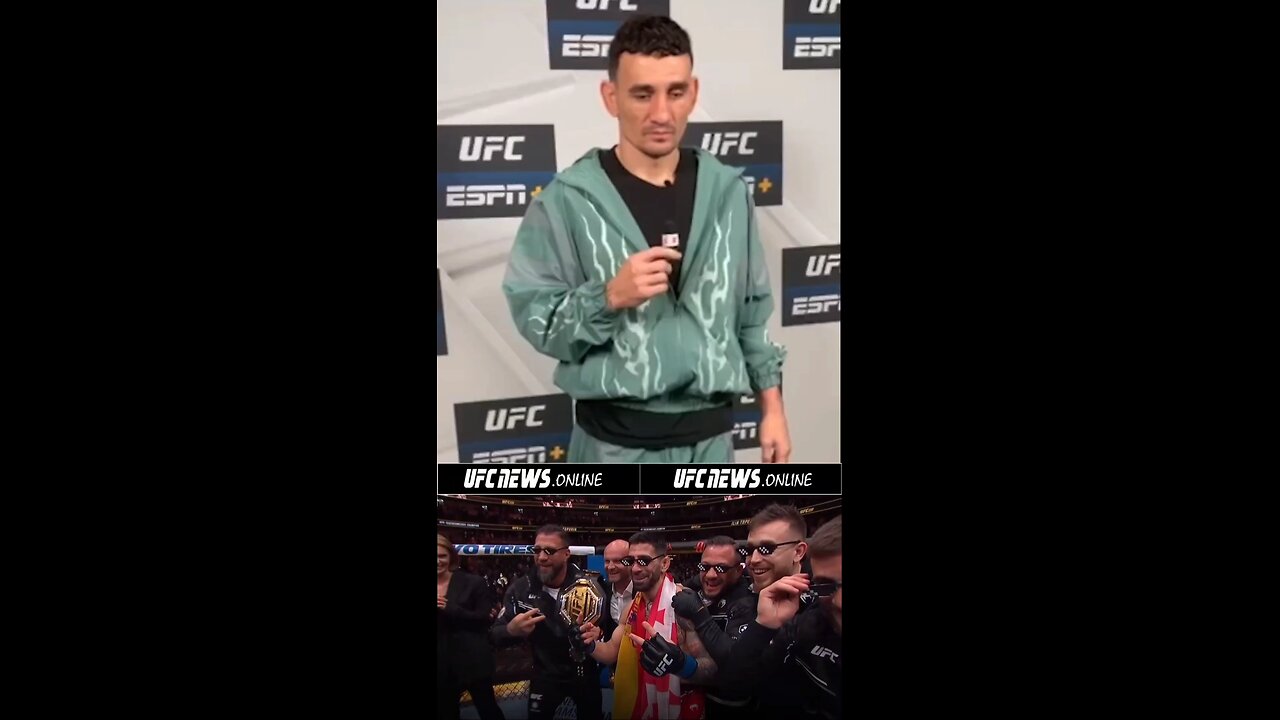 💭 Max Holloway’s dream UFC night: “Me vs. Topuria 2 as the co-main event.