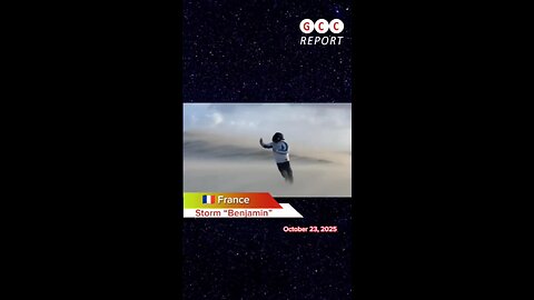 #France #Storm #Benjamin #climate #anomaly #climatecrisis #weather #destruction #climatechange
